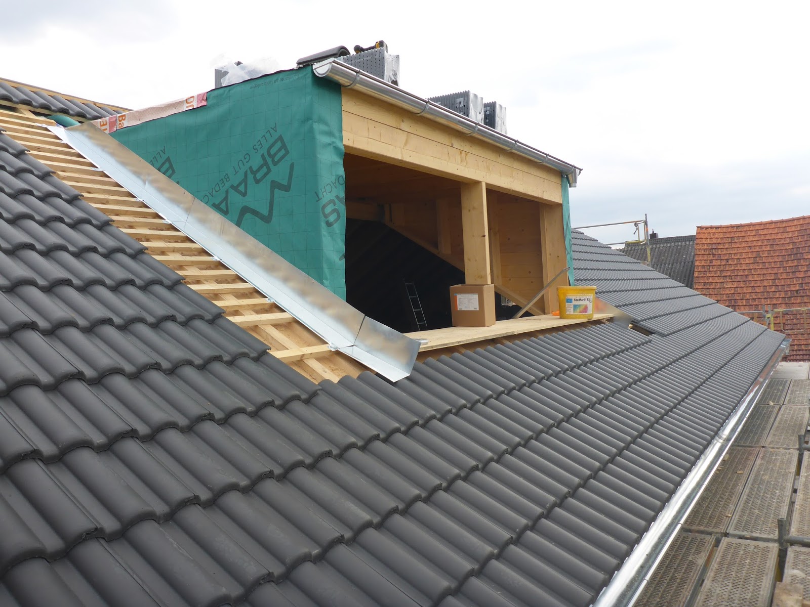 Toiture zinc